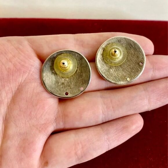 Retro Enamel Earrings‎ - Picture 4 of 4